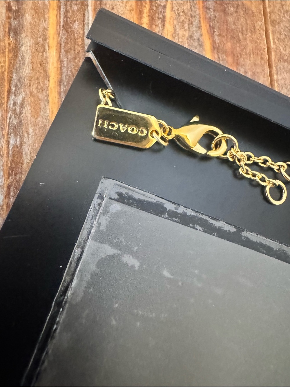 Coach Cherry Butterfly Charm Bracelet NWOT - Picture 11 of 12